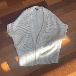 Crochet Vince sweater off white